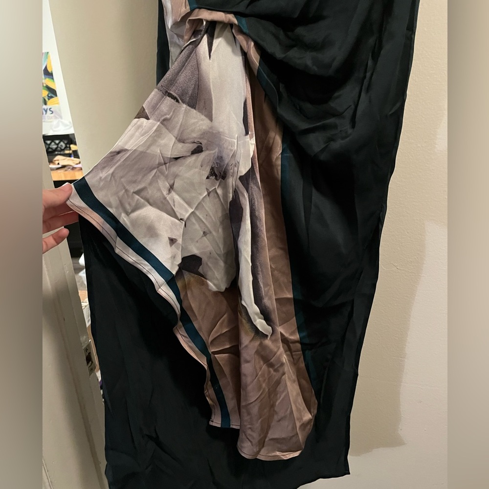 All Saints Disperse Riviera Silk Dress - Picture 3 of 7